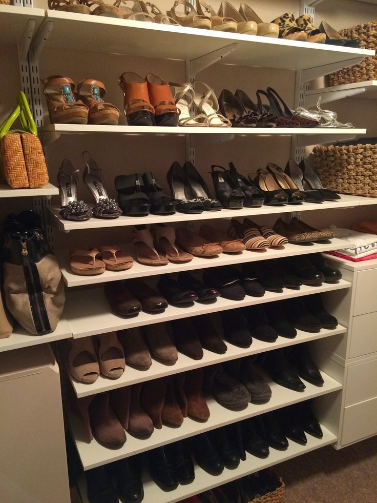 DIY Shoe Organizer For Closet
 How to Store and Organize Shoes in a Closet HOME