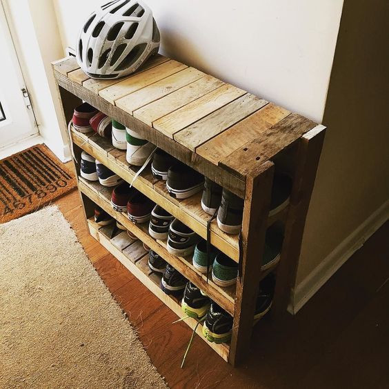 DIY Shoe Racks
 37 Space Saving Shoe Storage Ideas