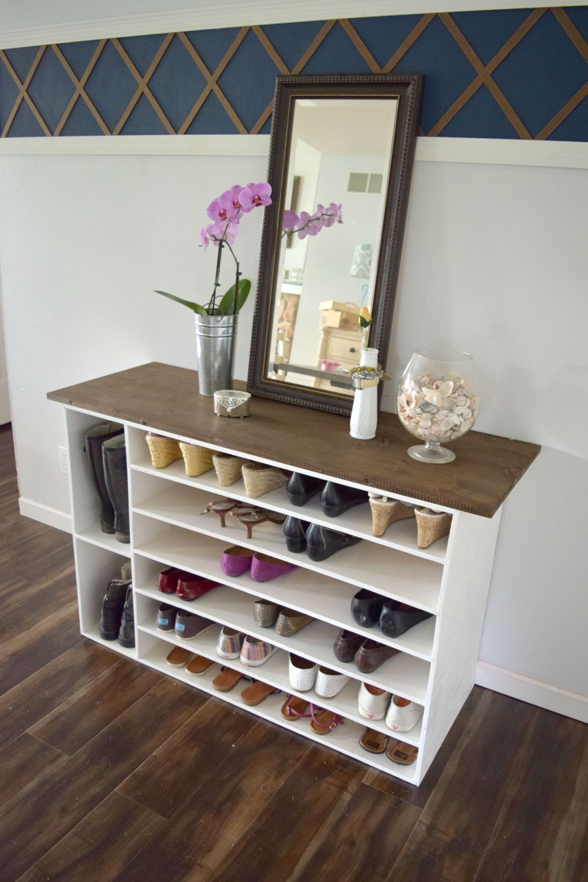 DIY Shoe Racks
 Stylish DIY Shoe Rack Perfect for Any Room