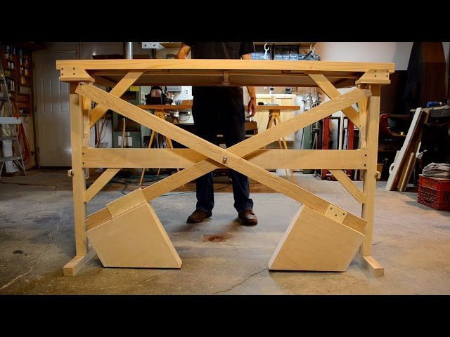 DIY Sit Stand Desk Plans
 DIY Standing Desk Low Cost Counterweights