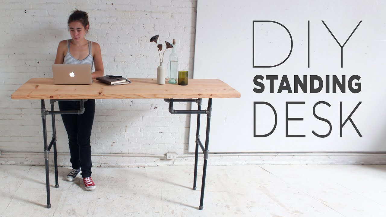 DIY Sit Stand Desk Plans
 DIY Standing Desk
