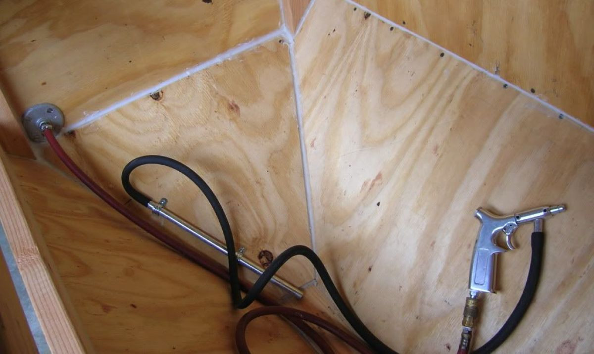 DIY Soda Blaster Plans
 Sandblasting Wood Cabinets