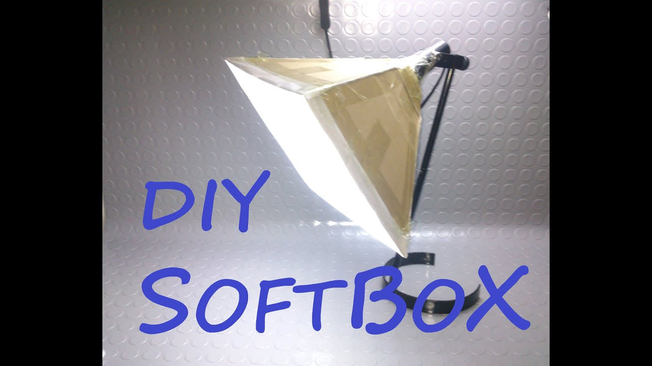 DIY Softbox Light
 DIY How to Make Desktop Lamp Softbox