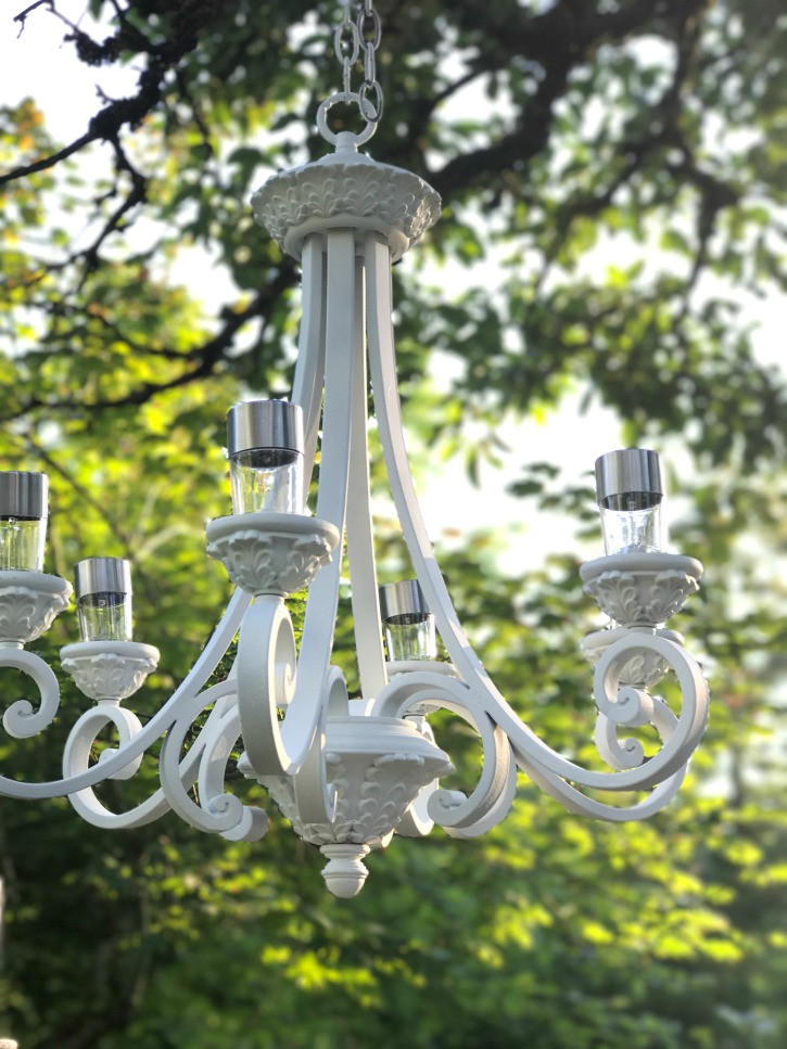 DIY Solar Lights Outdoor
 DIY Solar Light Hanging Chandelier Hallstrom Home