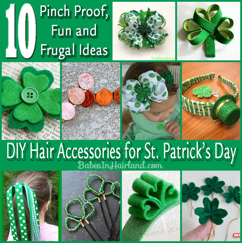 Diy St Patrick's Day Decorations
 10 DIY St Patrick s Day Hair Accessories Babes In Hairland