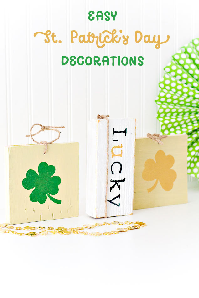 Diy St Patrick's Day Decorations
 Easy St Patrick s Day Decorations Eighteen25