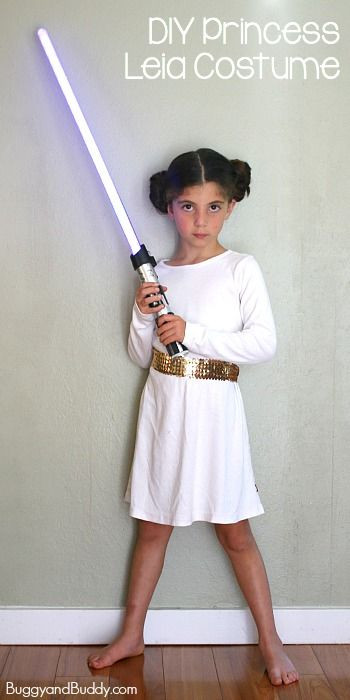 DIY Star Wars Costume
 Easy Princess Leia Costume Buggy and Buddy Blog