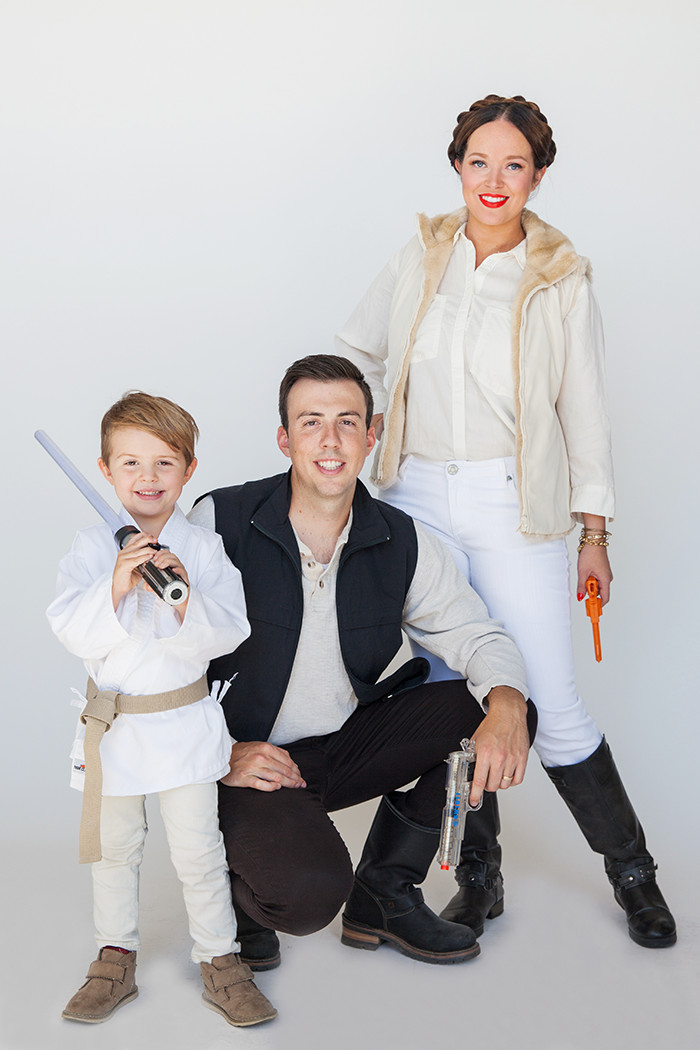 DIY Star Wars Costume
 Halloween Family Costumes Star Wars Say Yes