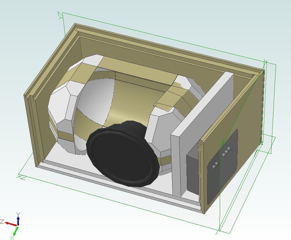 DIY Subwoofer Box Design
 Subwoofer Box Design speaker box