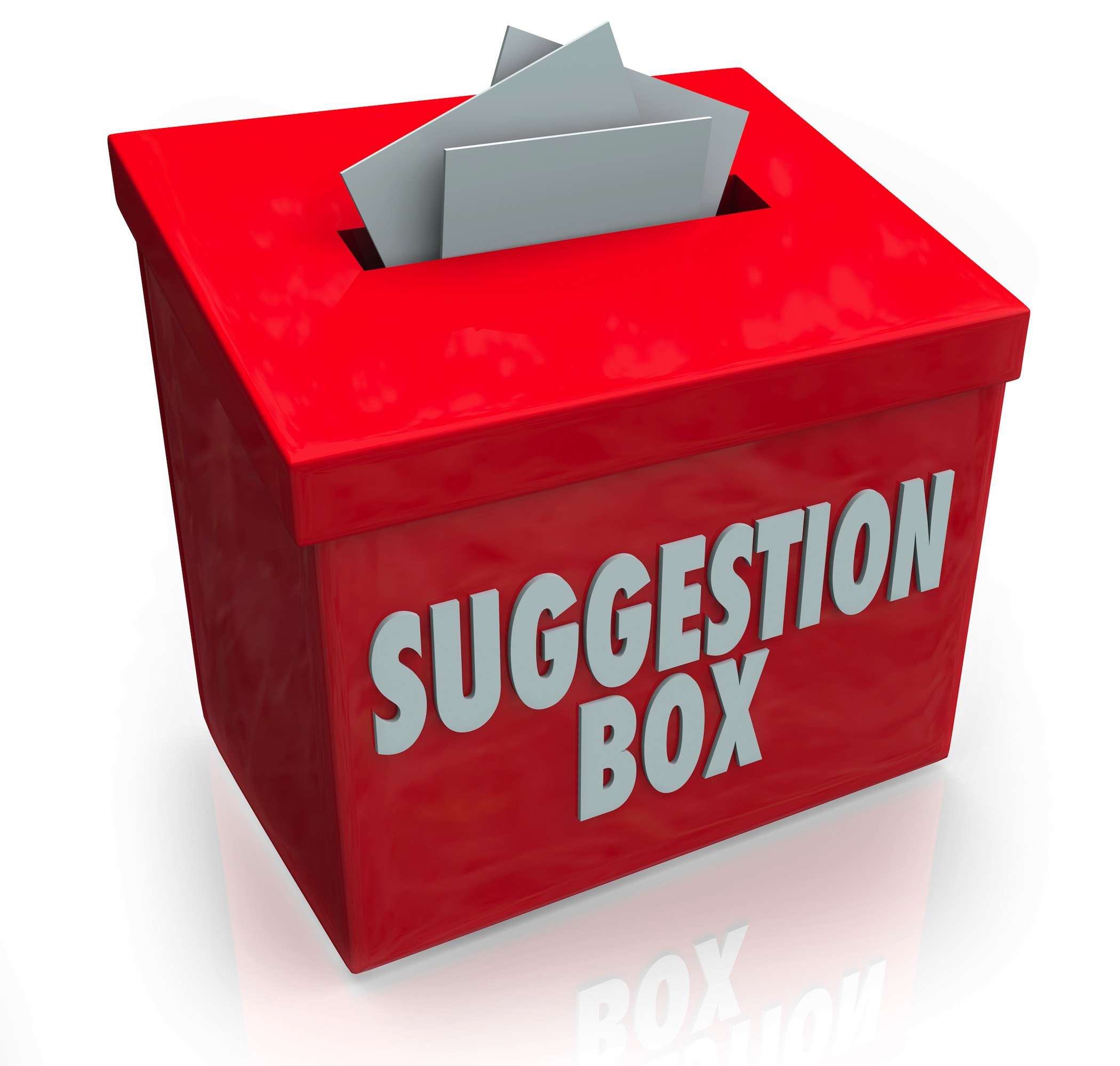 DIY Suggestion Box
 From the Suggestion Box Meeples Games