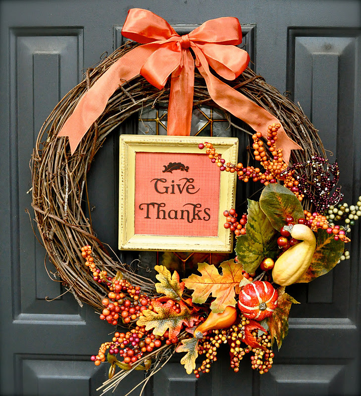 DIY Thanksgiving Decorations
 31 DIY Fall Wreath Ideas