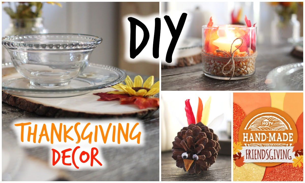 DIY Thanksgiving Decorations
 DIY Thanksgiving Decor Cute & Affordable