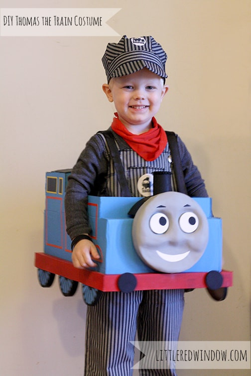 DIY Thomas The Train Costume
 DIY Thomas the Train Costume Little Red Window