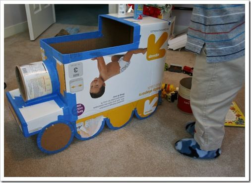 DIY Thomas The Train Costume
 DIY Train costume step by step via pictures