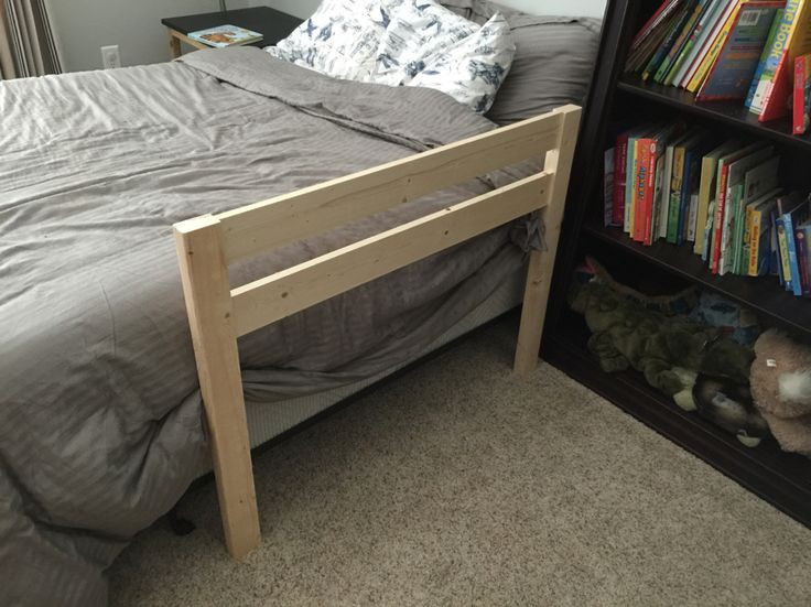 DIY Toddler Bed Rails
 DIY Toddler Bed Rail