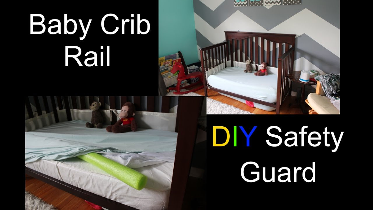 DIY Toddler Bed Rails
 Baby Crib Rail DIY Safety Guard