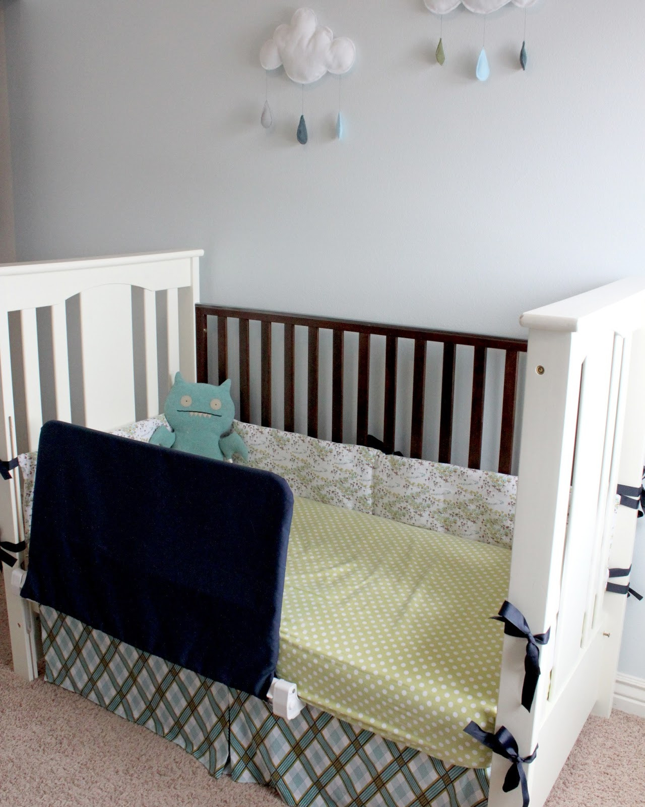 DIY Toddler Bed Rails
 creatively christy Improvising DIY Bed Rail Cover