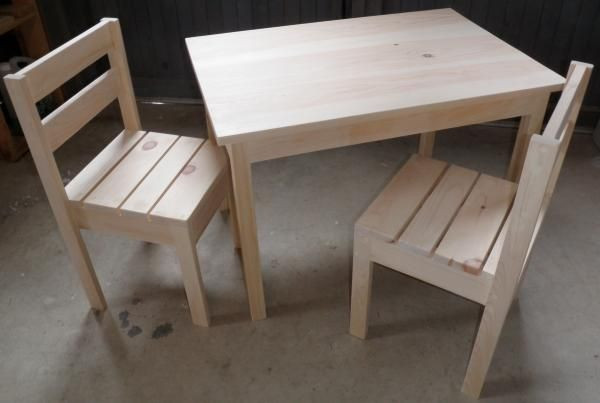 DIY Toddler Table And Chairs
 Alice’s Table and Chairs