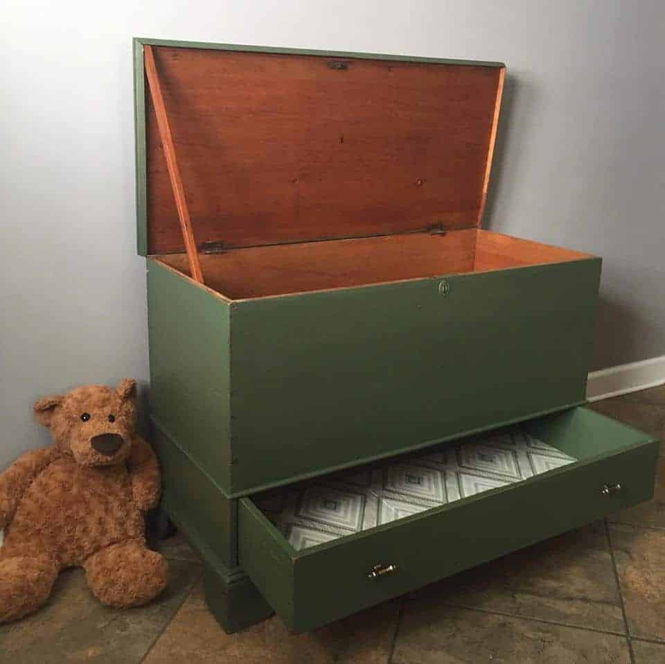 DIY Toy Box
 Creative DIY Toy Storage Ideas by Just the Woods