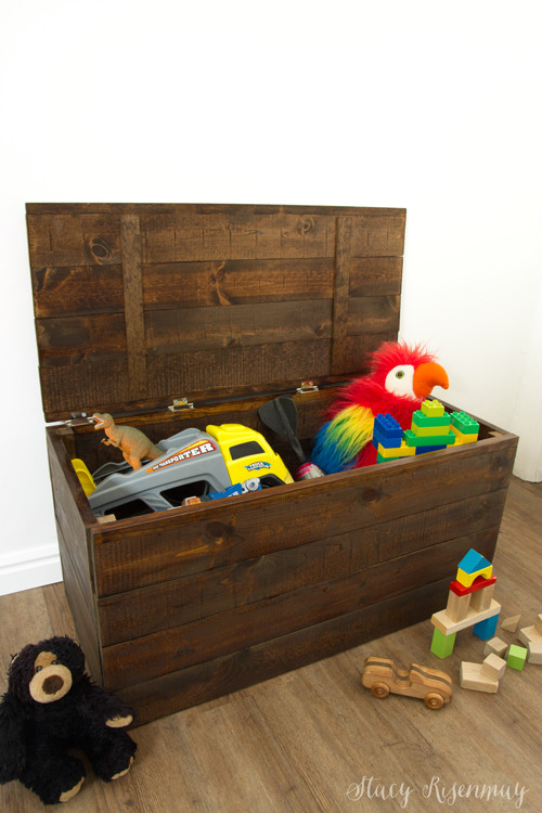 DIY Toy Box
 Easy To Build Toy Box Crate Stacy Risenmay