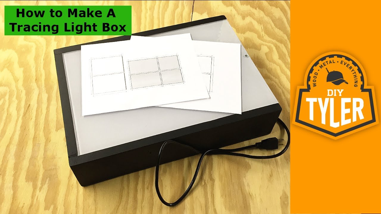 DIY Tracing Light Box
 How to Make a DIY LED Tracing Light Box
