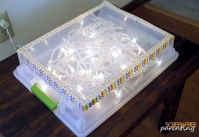 DIY Tracing Light Box
 Super Simple DIY Lightbox for All Ages Learning Fun