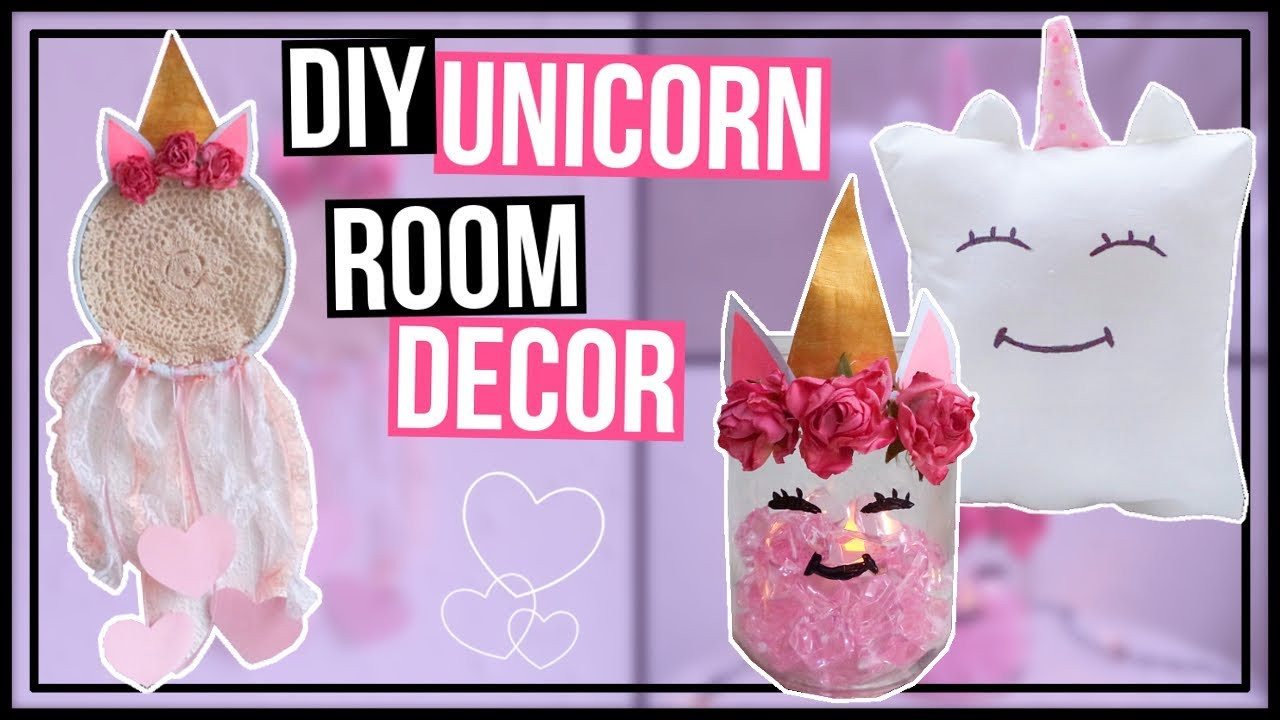DIY Unicorn Room Decor
 3 DIY Unicorn Room Decor Ideas