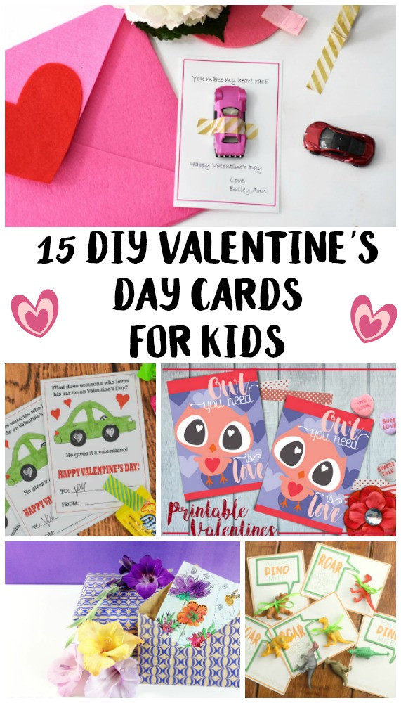 DIY Valentines Day Cards For Kids
 15 DIY Valentine s Day Cards For Kids Not Quite Susie