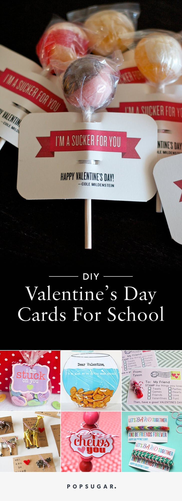 DIY Valentines Day Cards For Kids
 DIY Printable School Valentine s Day Cards For Kids