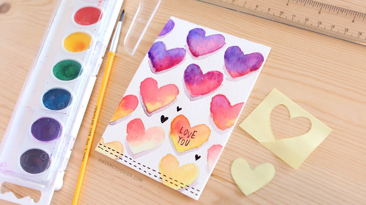 DIY Valentines Day Cards For Kids
 Easy DIY Valentine s Day Card Made with Minimal Supplies