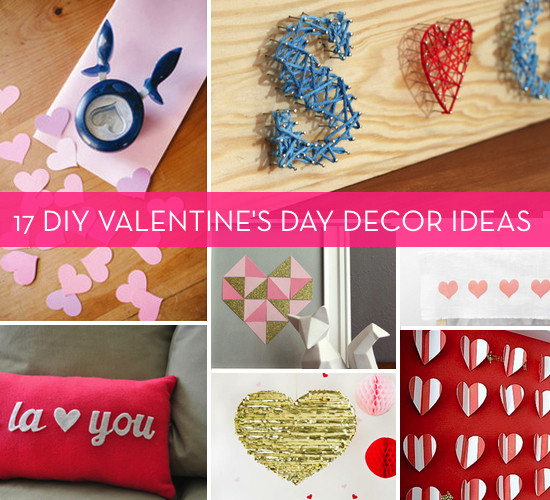 DIY Valentines Day Room Decor
 Roundup 17 DIY Valentine s Day Decor Ideas