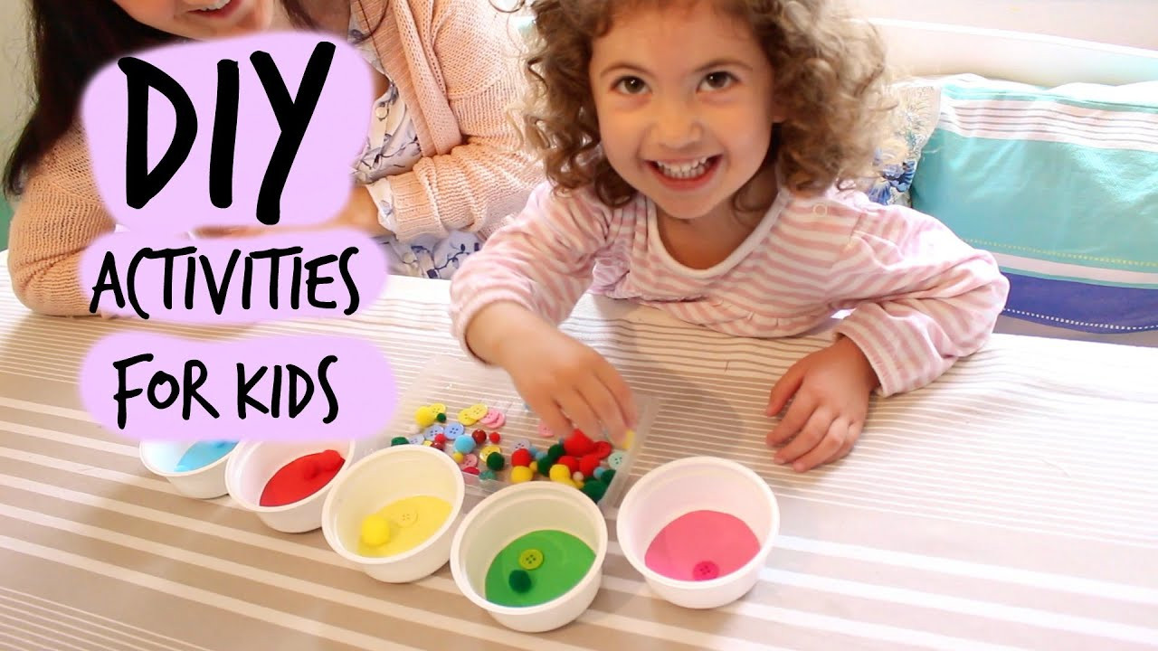 DIY Videos For Kids
 Three fun inexpensive DIY learning activities for small