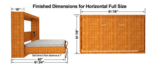 DIY Wall Bed Kit
 Easy DIY Murphy Bed Kit Full Size DIY Wall Bed Hardware