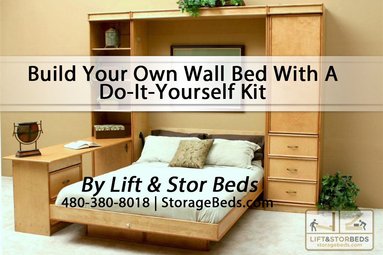 DIY Wall Bed Kit
 Murphy Bed Plans Do Yourself PDF Woodworking
