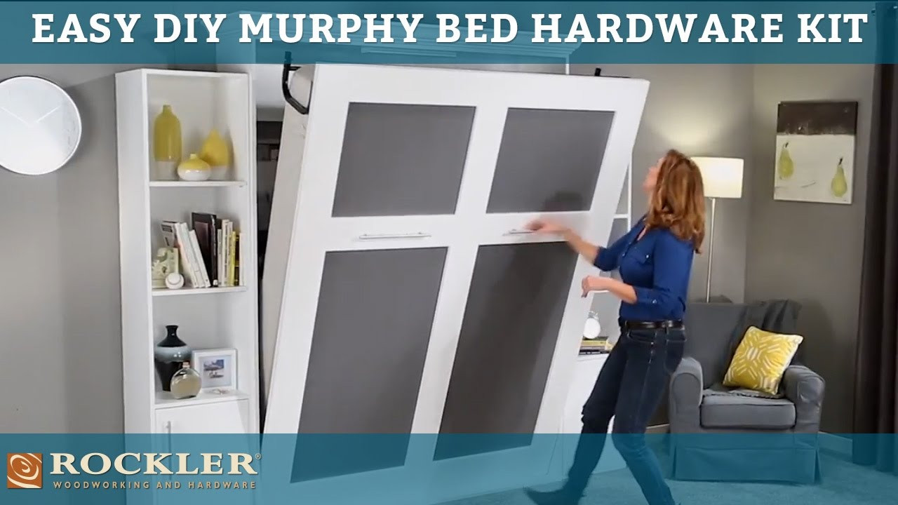 DIY Wall Bed Kit
 Easier than ever DIY Murphy Bed Hardware Kit
