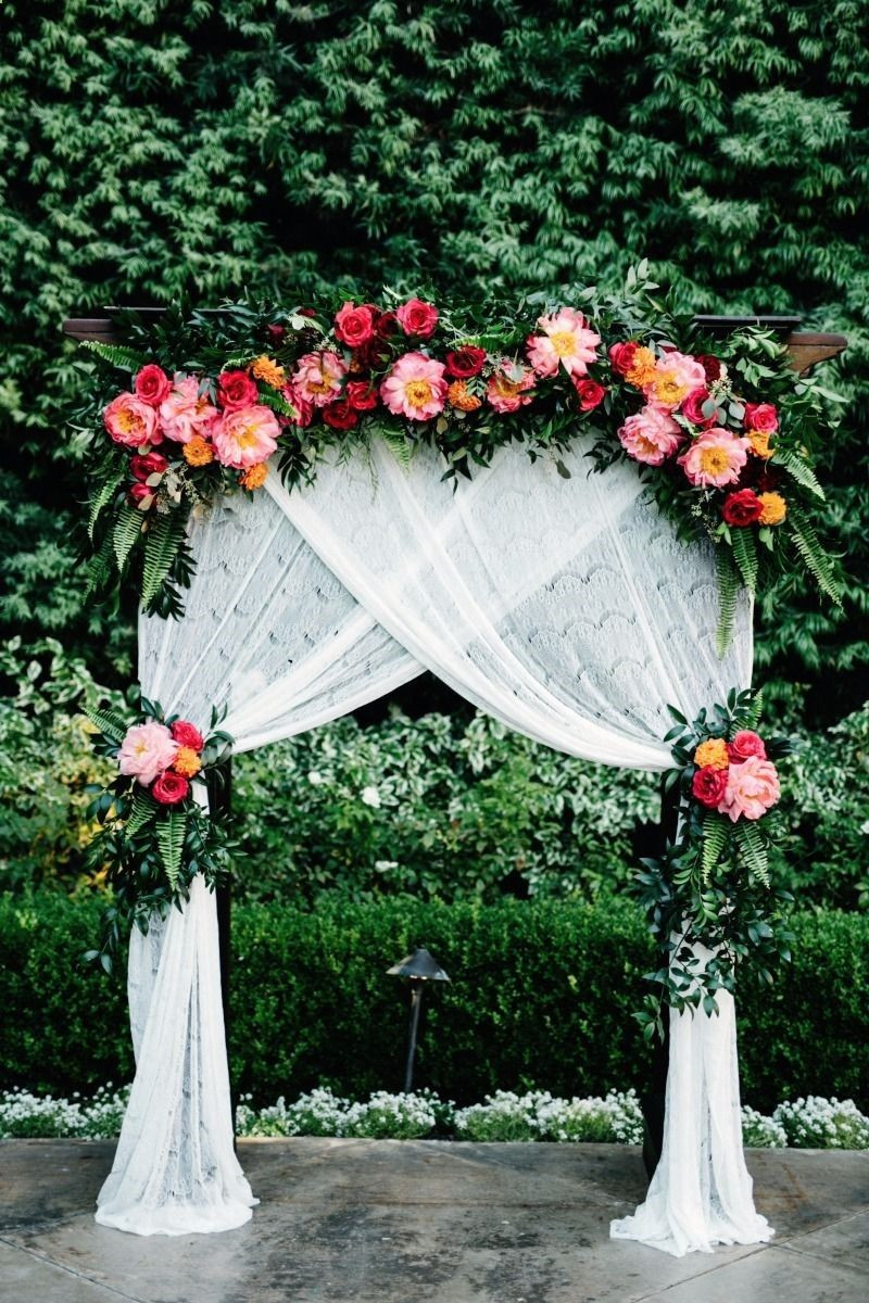 DIY Wedding Arches Ideas
 38 Floral Wedding Backdrop Ideas for 2019