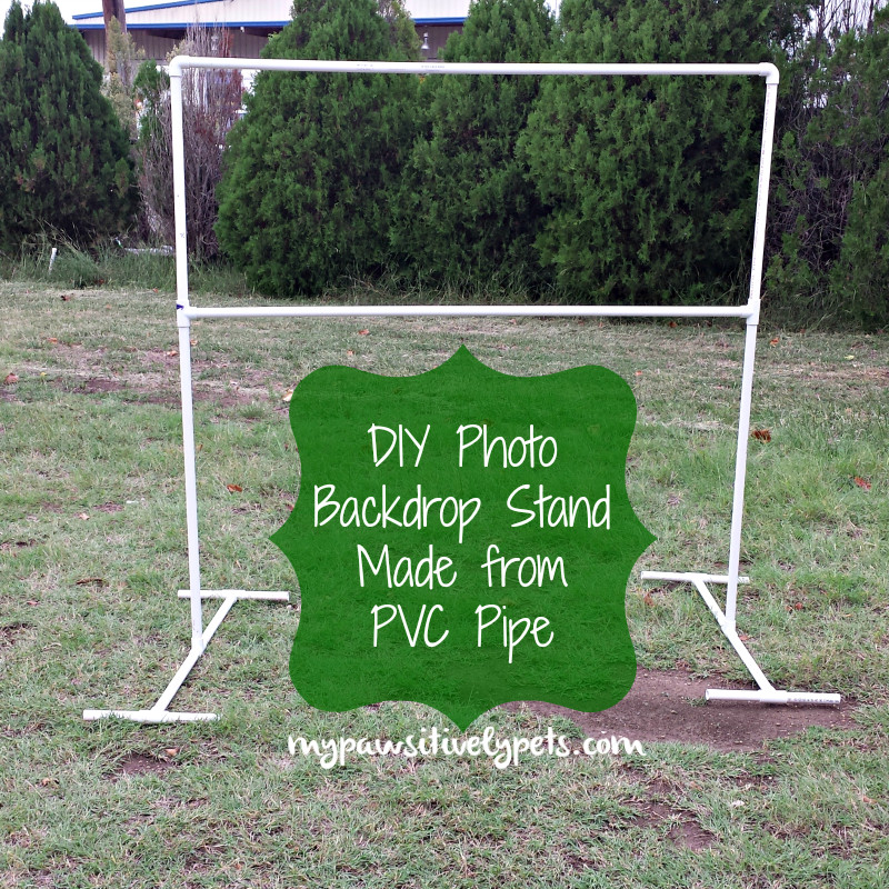 DIY Wedding Backdrop Stand
 DIY Backdrop Stand for Pets