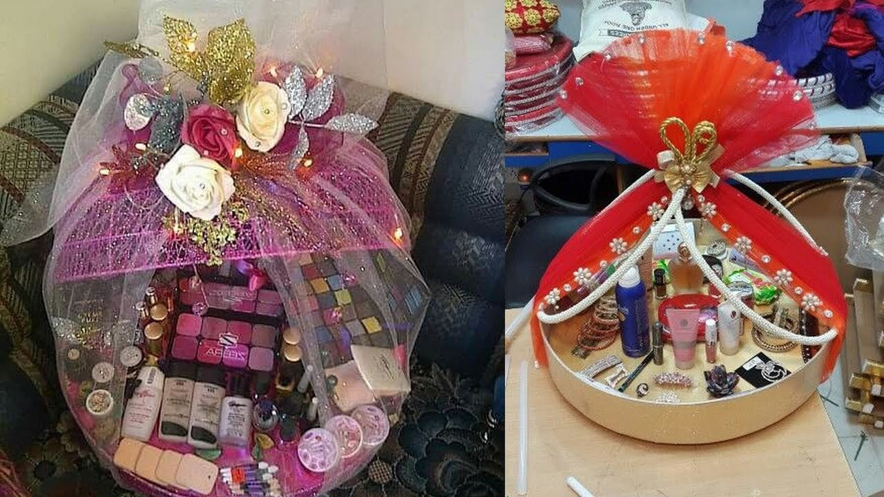 Diy Wedding Gift
 DIY decorative idea of makeup box for wedding t