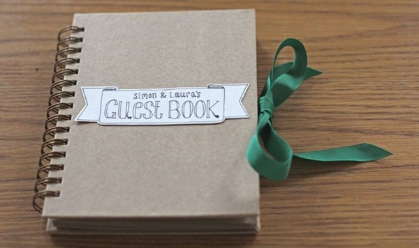 DIY Wedding Guest Book
 30 Easy Wedding Projects for DIY Brides Personal