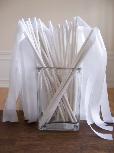 DIY Wedding Ribbon Wands
 DIY Wedding Ribbon Wands – Factory Direct Craft Blog