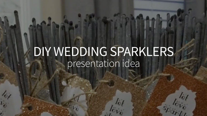 Diy Wedding Sparklers
 DIY Wedding Sparklers