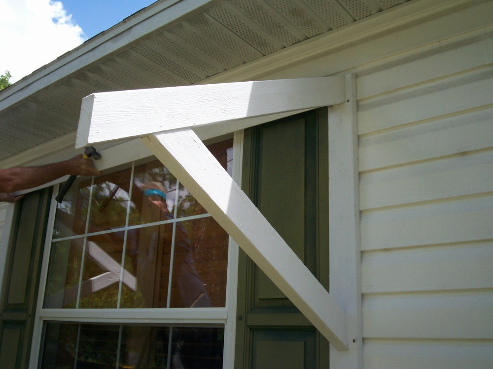 DIY Window Awning Plans
 Yawning over your Awning DIY Awnings on the Cheap Home