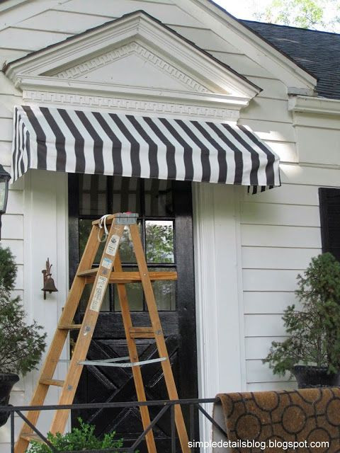 DIY Window Awning Plans
 Simple Details diy awning tutorial in 2019