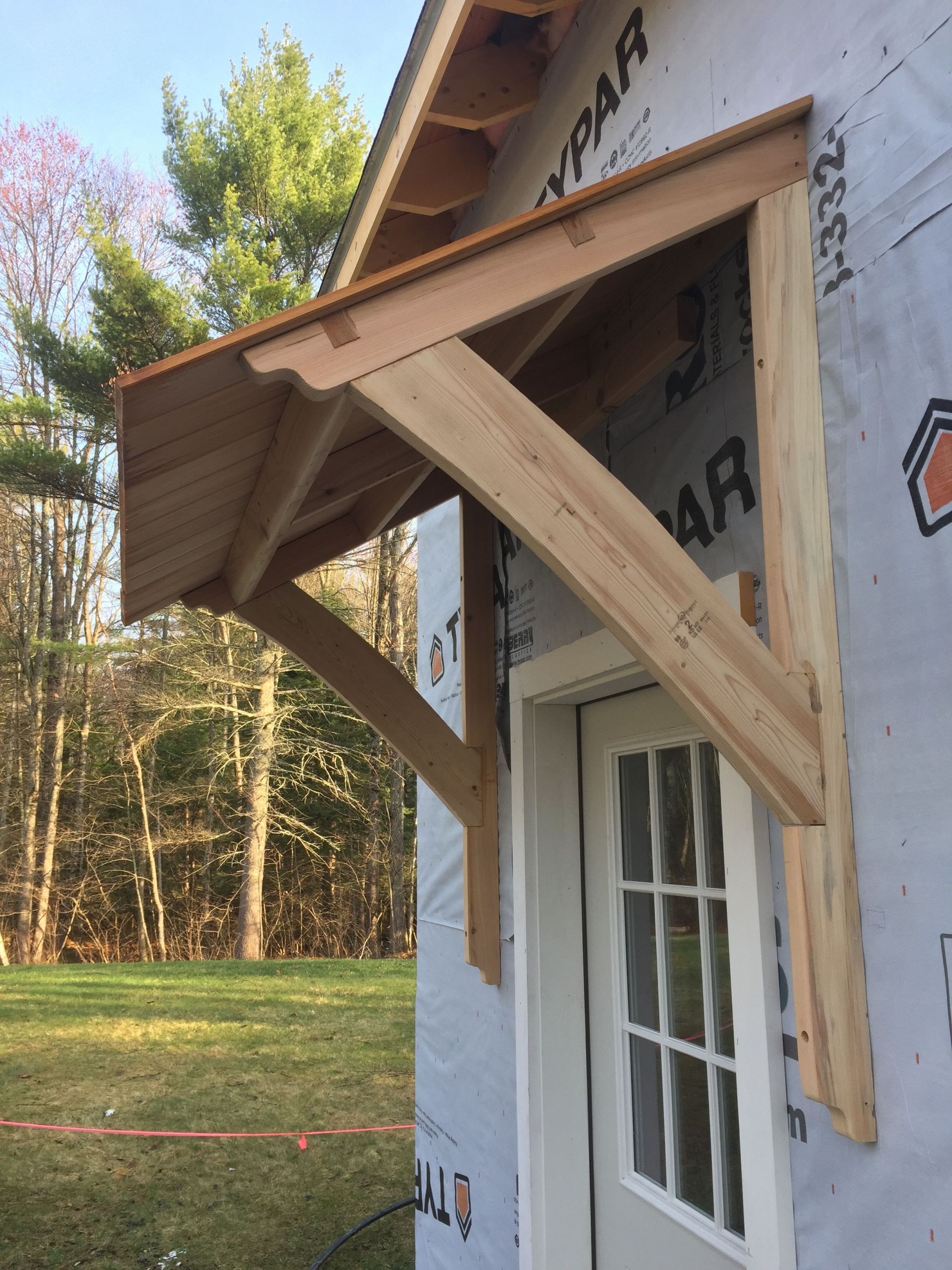 DIY Window Awning Plans
 Awning Barn MortiseandTenon Cedar