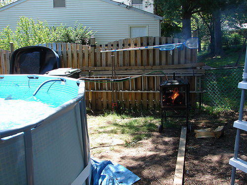 DIY Wood Burning Pool Heater
 Wood Burning Pool Heater 6 Steps with