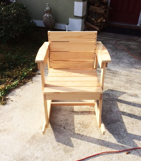 DIY Wood Chair Plans
 DIY Rocking Chair MyOutdoorPlans