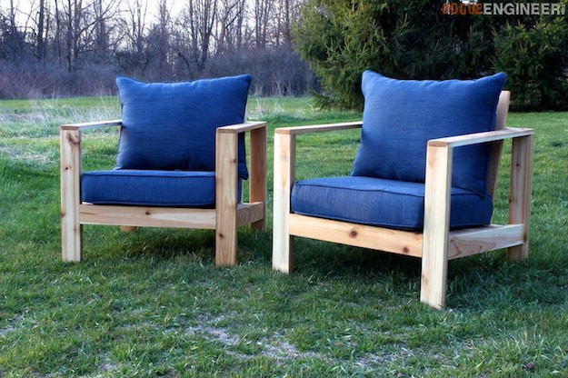 DIY Wood Chair Plans
 10 Creative DIY Wood Projects For Patios
