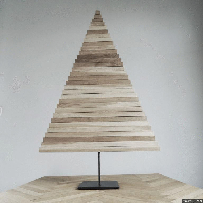 DIY Wood Christmas Trees
 DIY Project Modern Wooden Christmas Tree – Design Sponge