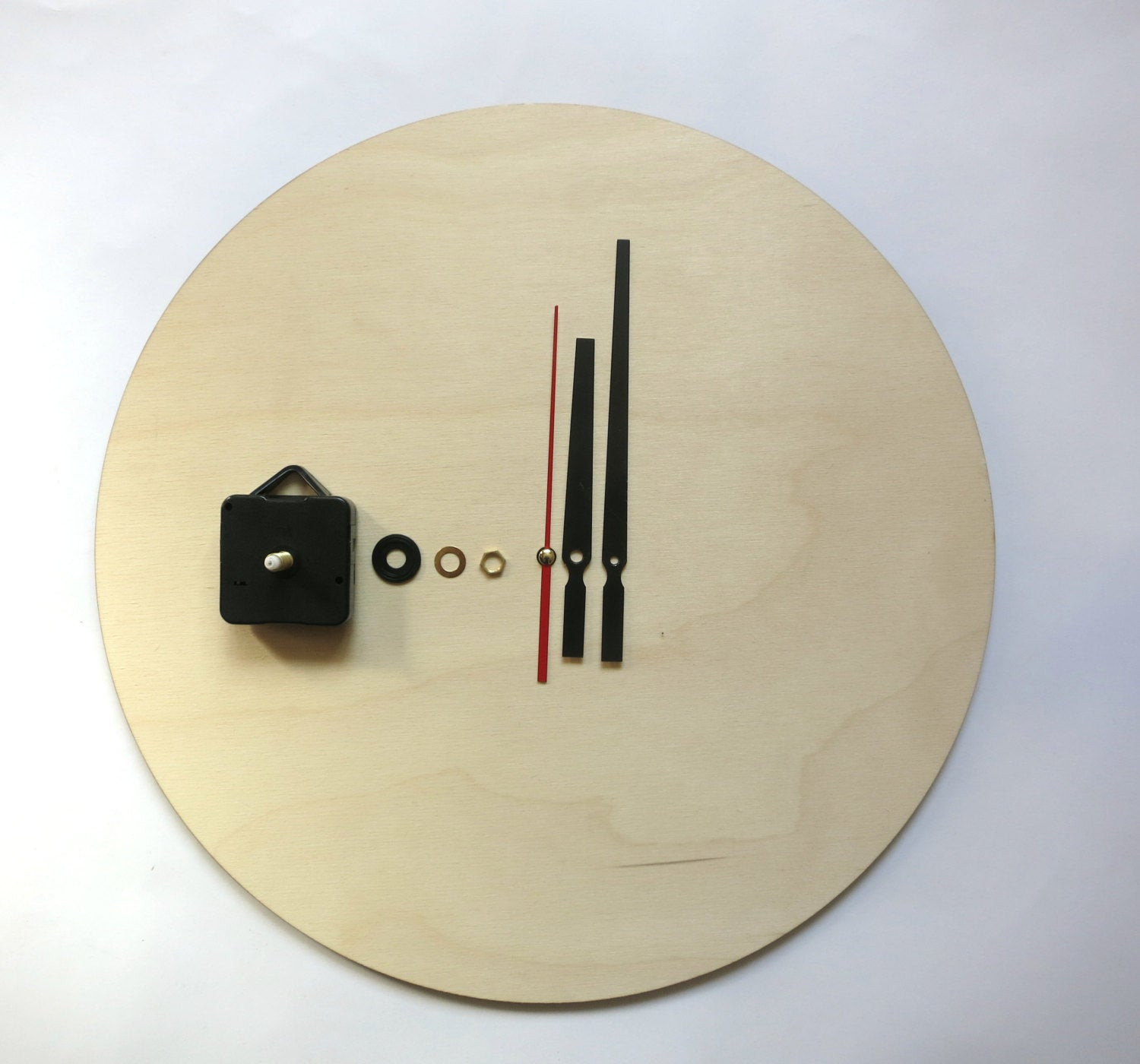 DIY Wood Clocks
 Clock kit DIY Wall clock kit 16 40cm diy clock wood