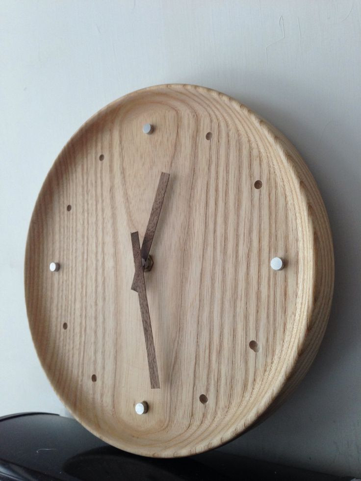 DIY Wood Clocks
 Wooden clock DIY DIY projects to try
